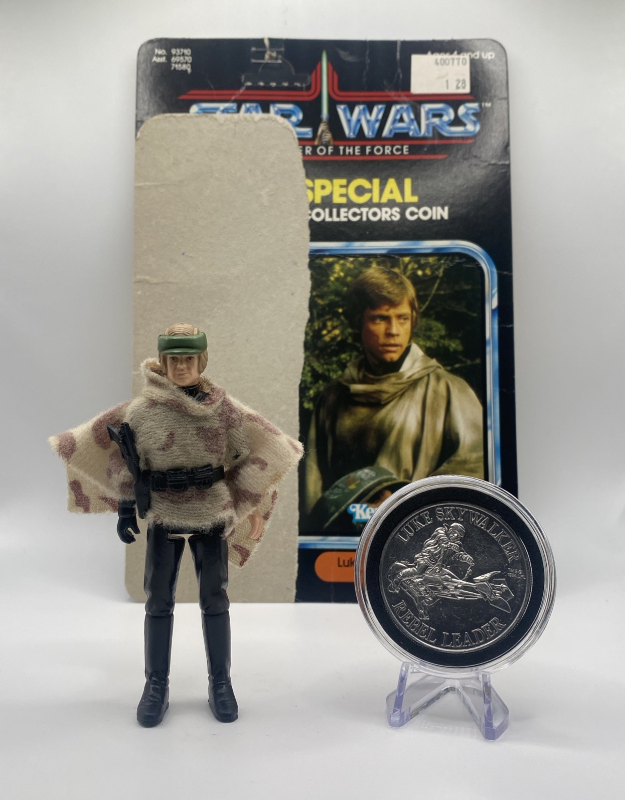 Luke Skywalker (In Battle Poncho) sold