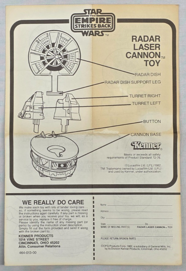 Radar Laser Cannon sold