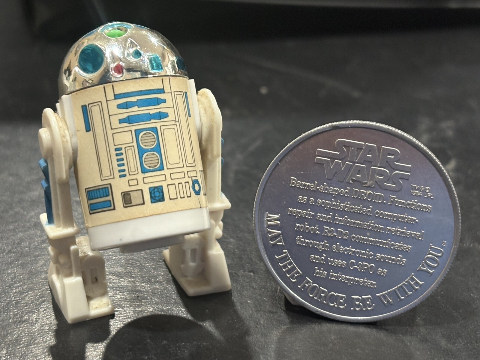 R2-D2 (Artoo-Detoo) with pop-up Lightsaber sold