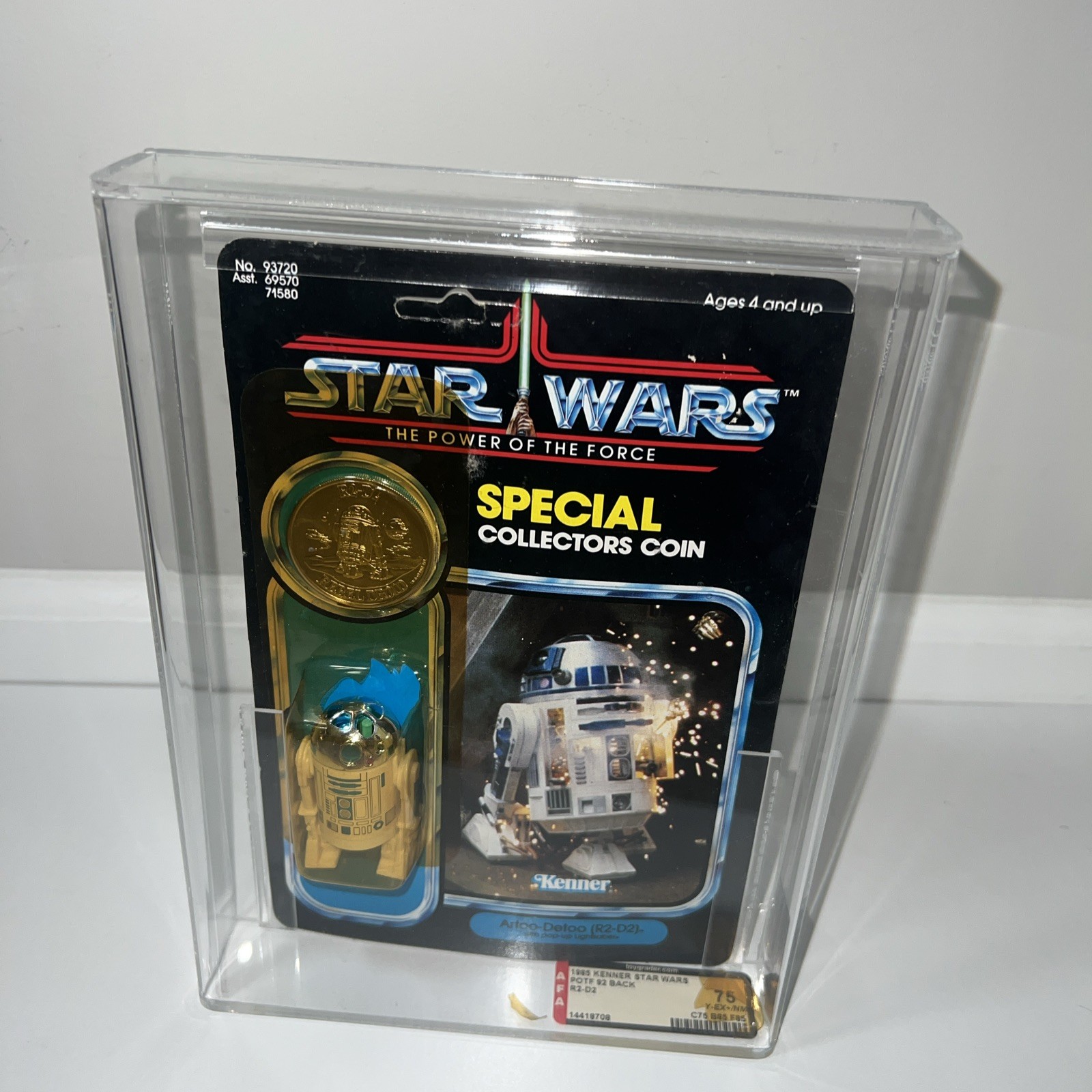 R2-D2 (Artoo-Detoo) with pop-up Lightsaber sold