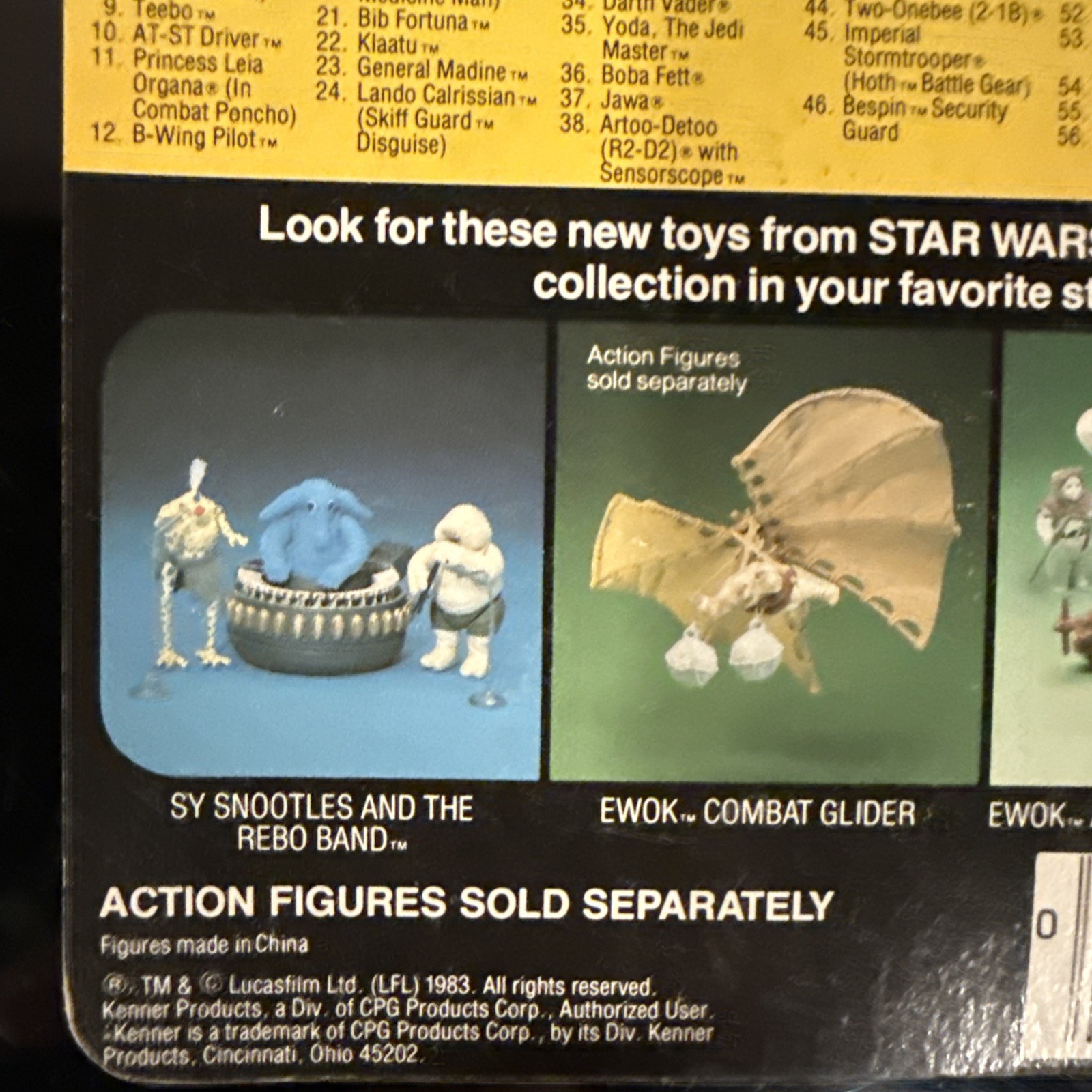 Ben (Obi-Wan) Kenobi sold