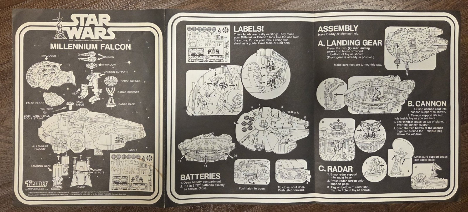 Millennium Falcon sold