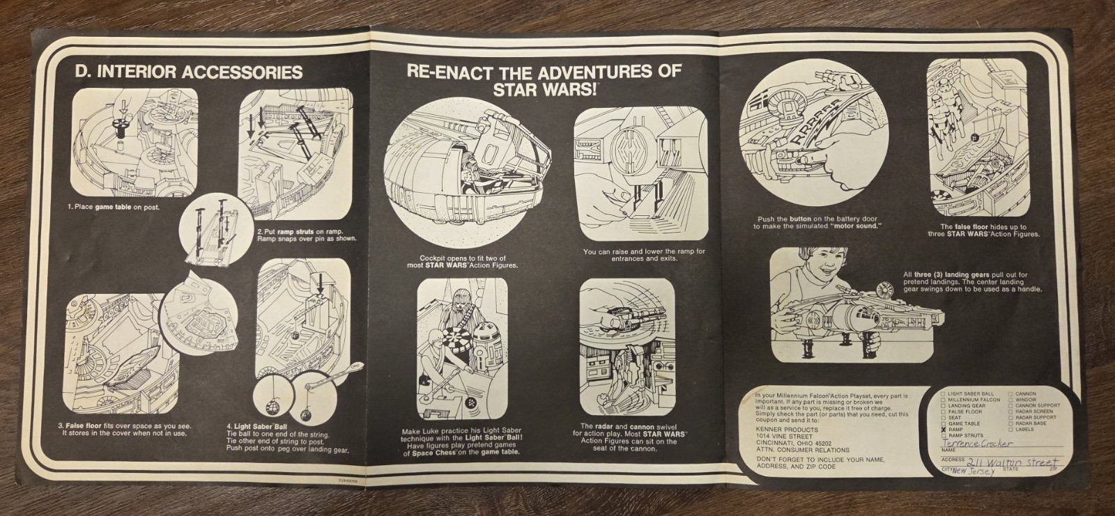 Millennium Falcon sold