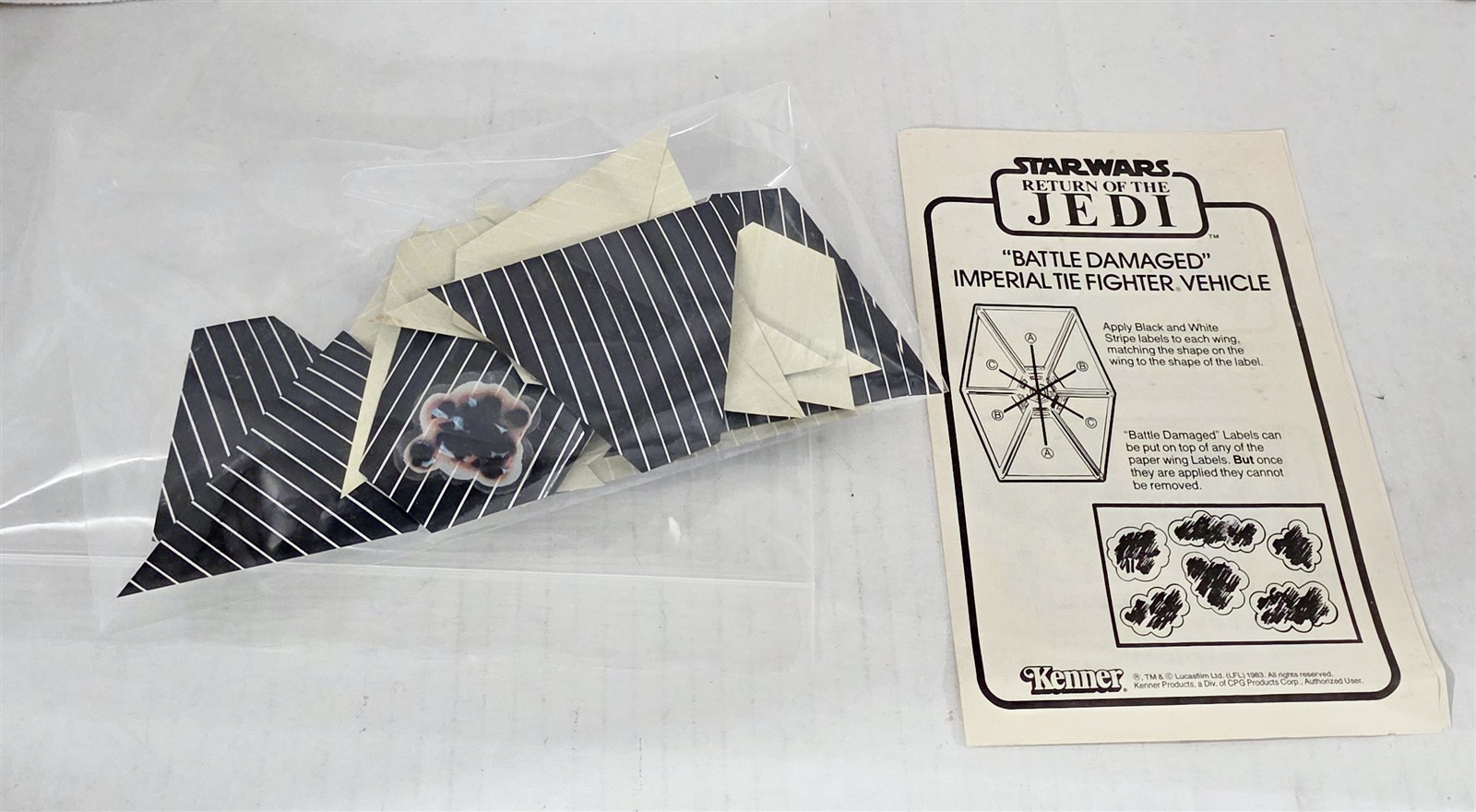 TIE Fighter (Battle Damaged) sold