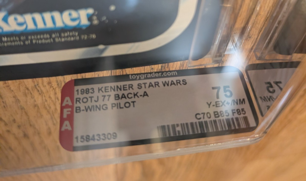 B-Wing Pilot sold