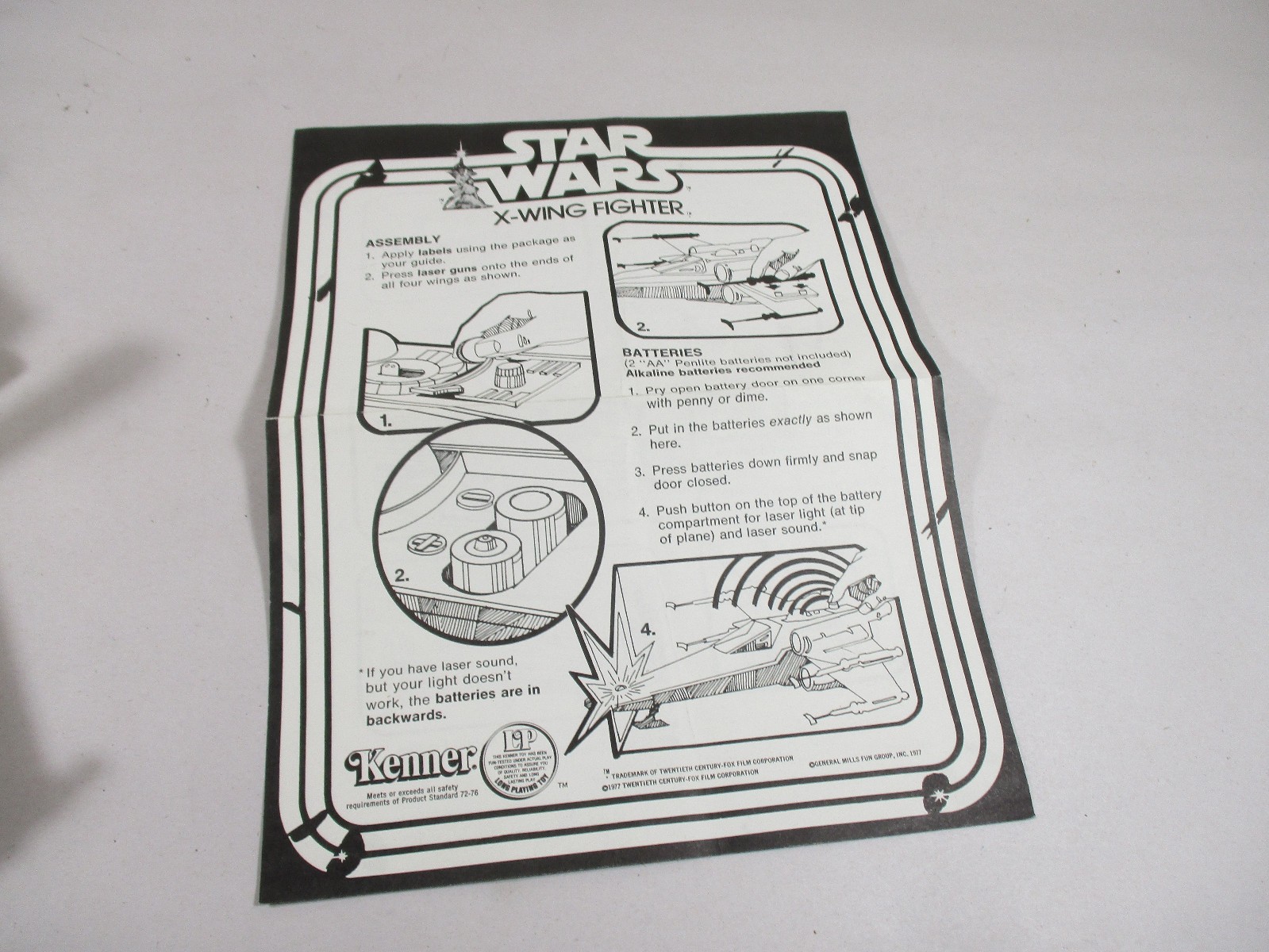 X-Wing Fighter sold