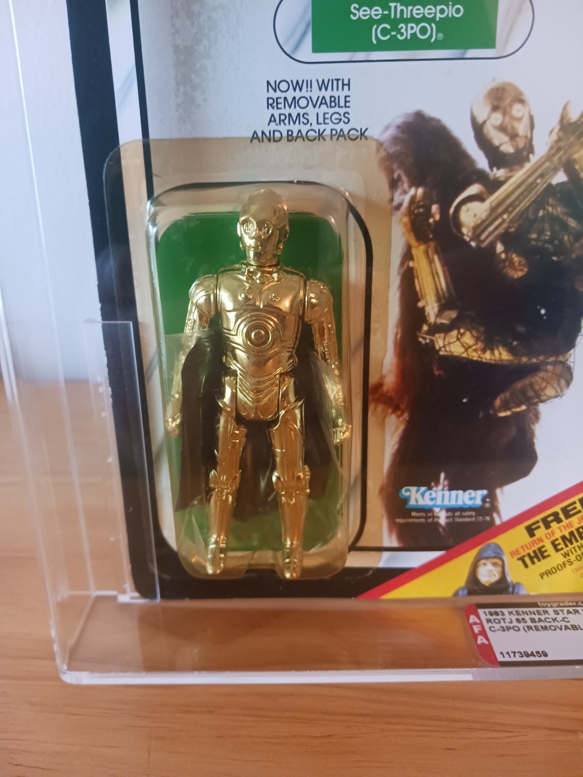 C-3PO (See-Threepio)  with removable limbs sold