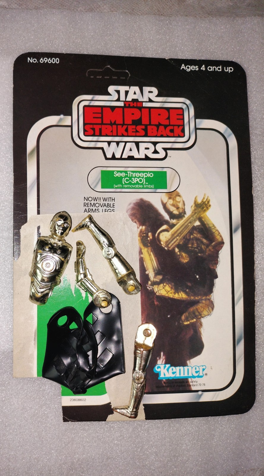 C-3PO (See-Threepio)  with removable limbs sold