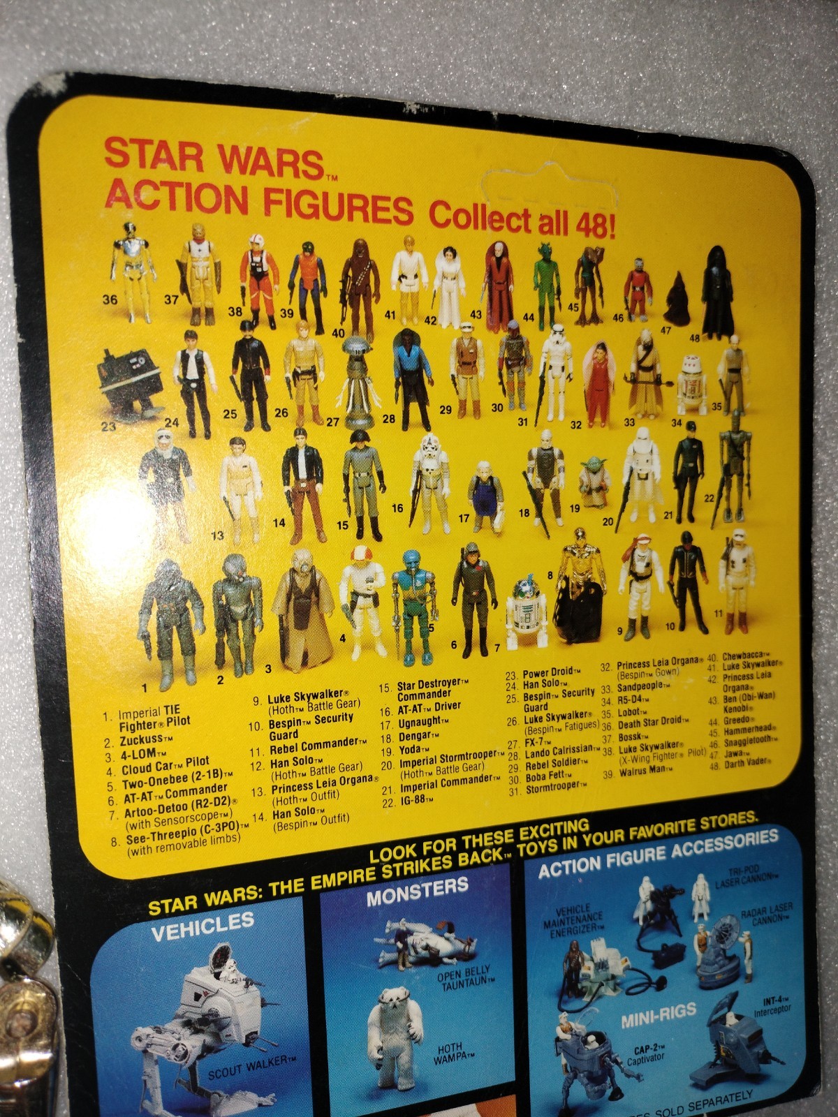 C-3PO (See-Threepio)  with removable limbs sold