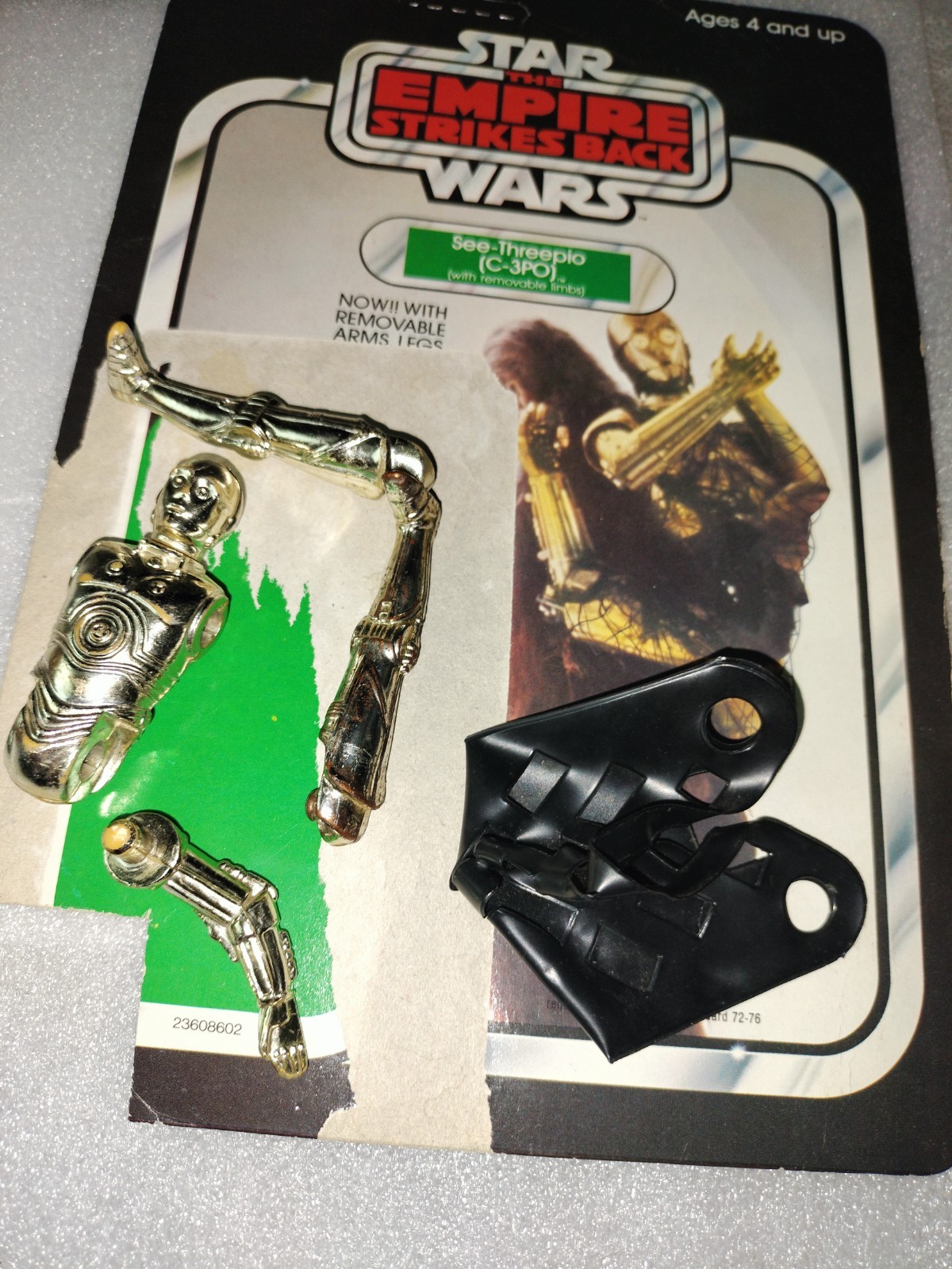 C-3PO (See-Threepio)  with removable limbs sold