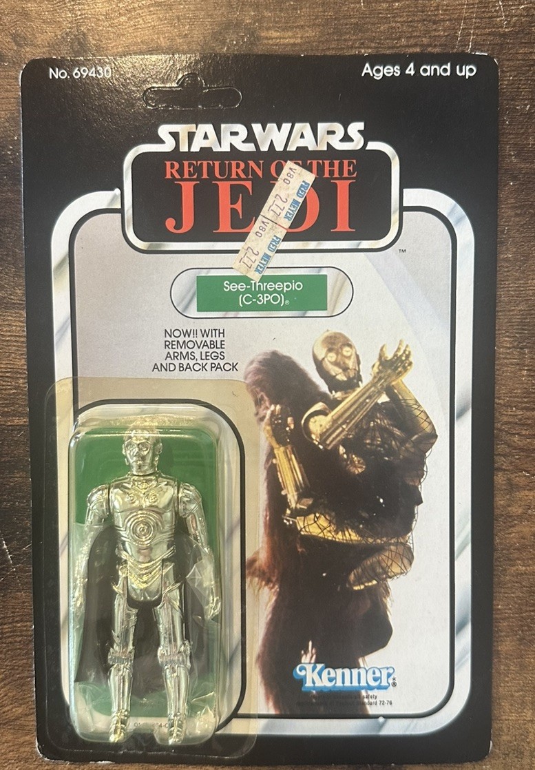 C-3PO (See-Threepio)  with removable limbs sold
