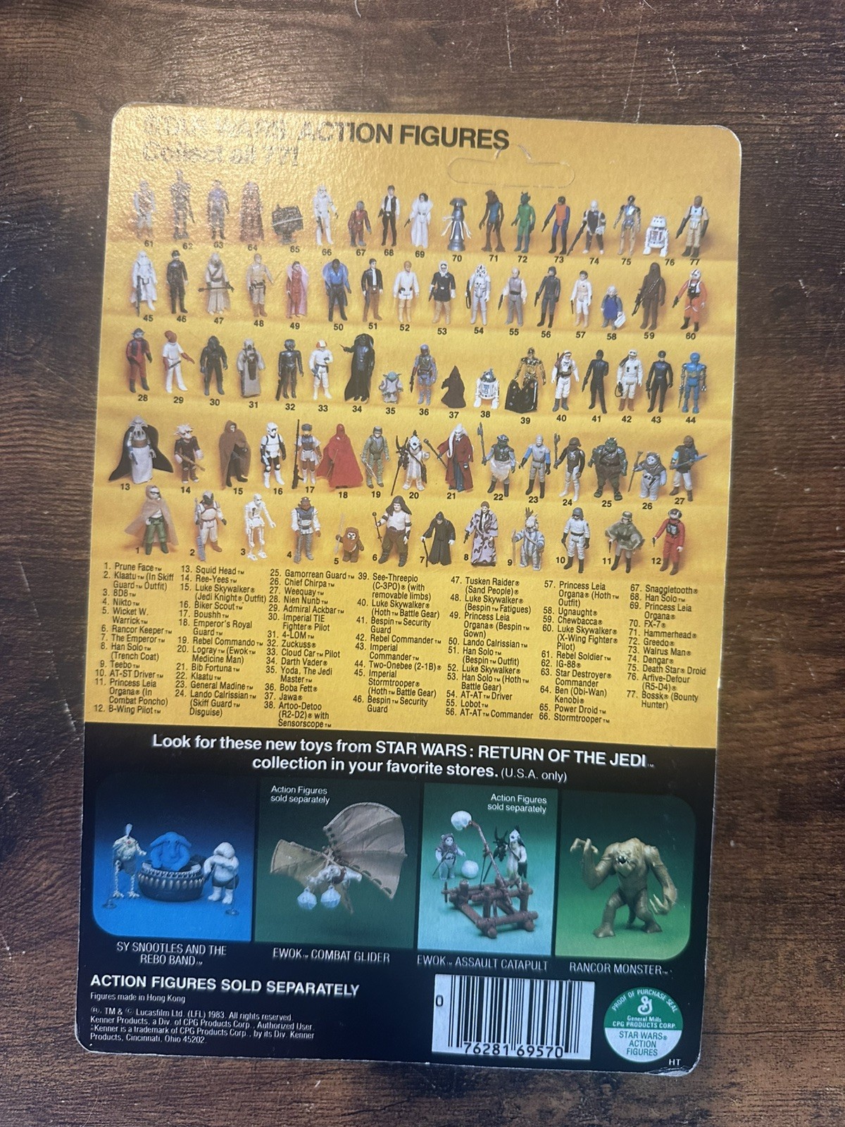 C-3PO (See-Threepio)  with removable limbs sold