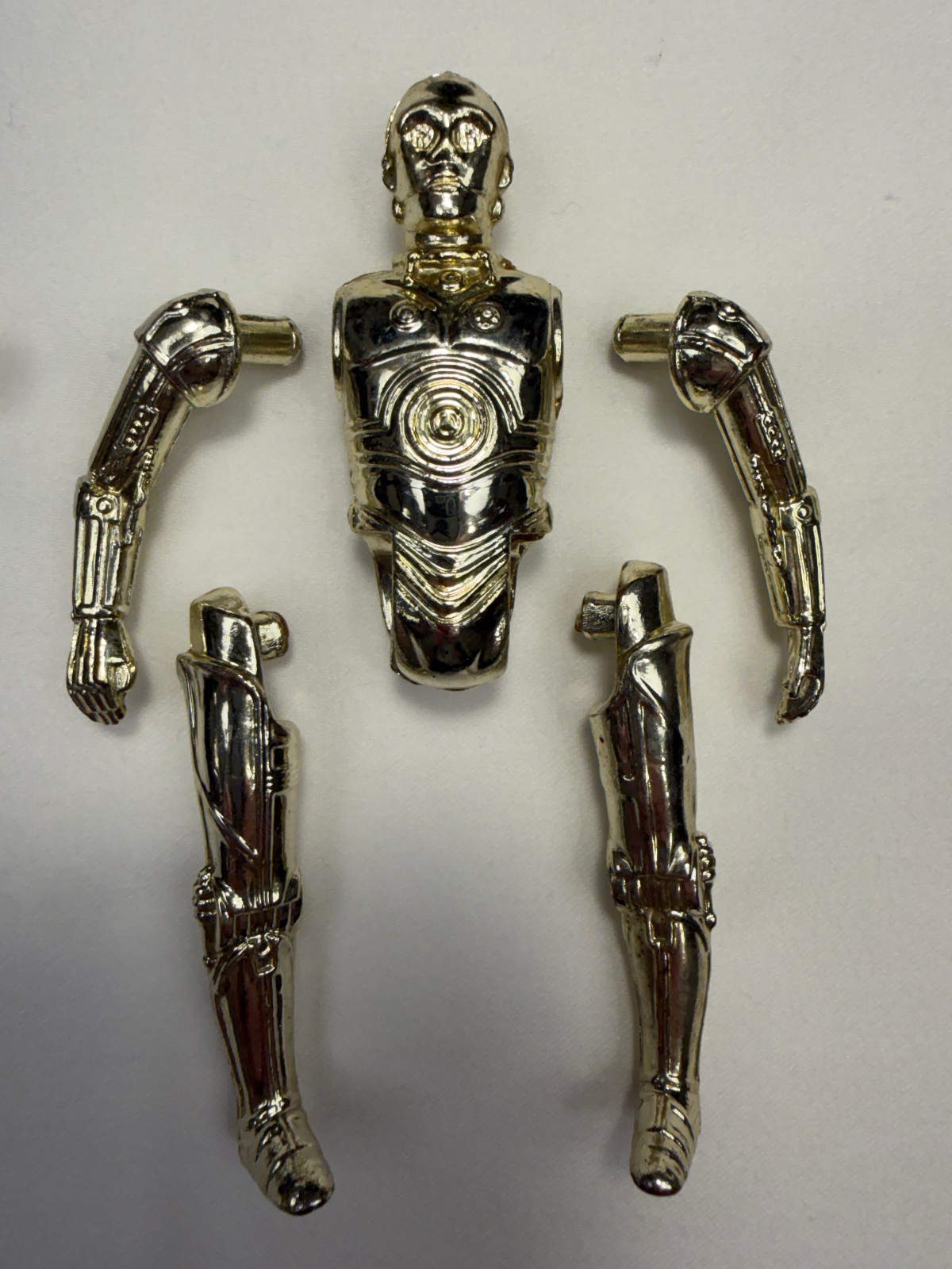 C-3PO (See-Threepio)  with removable limbs sold