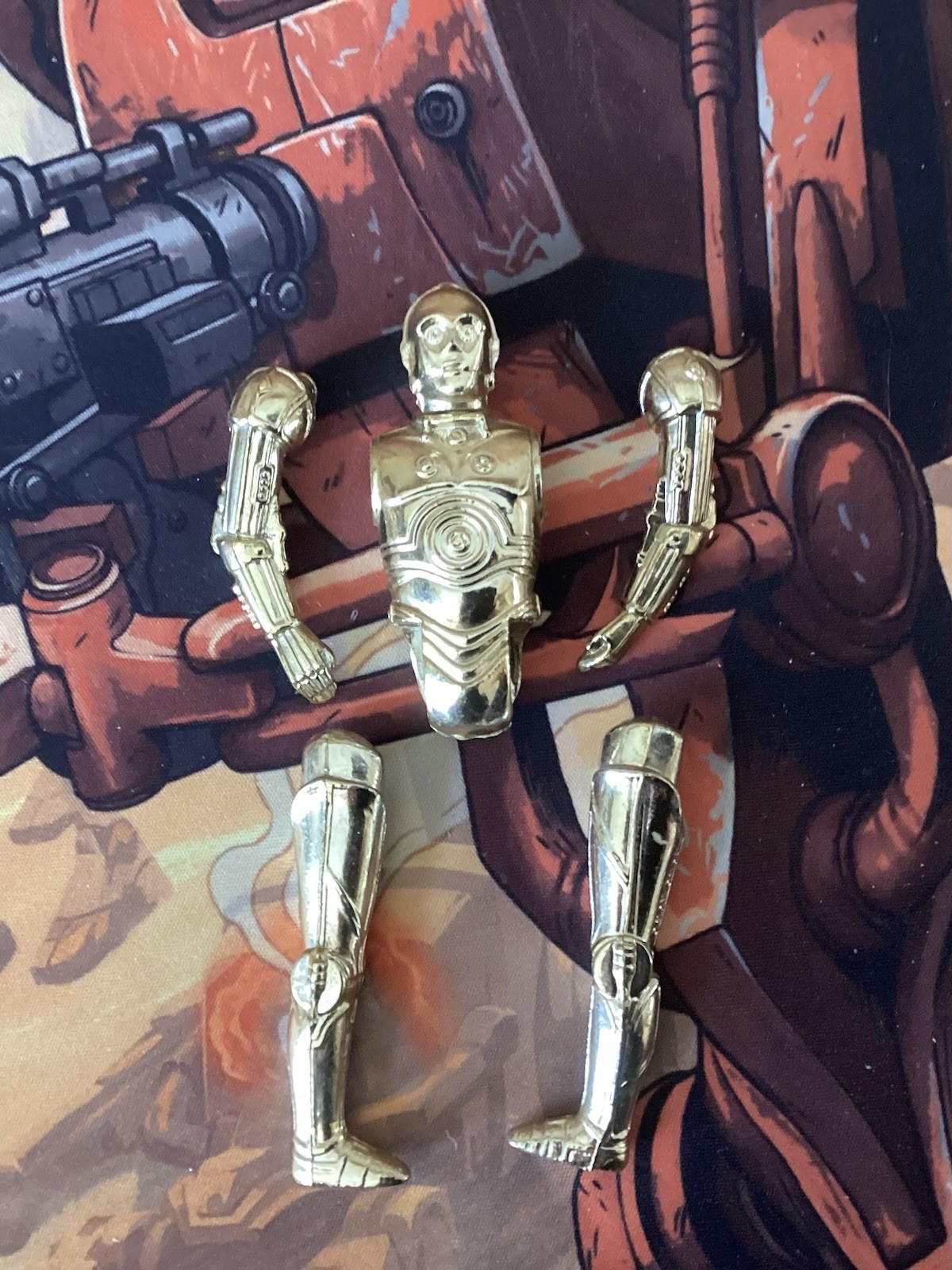 C-3PO (See-Threepio)  with removable limbs sold