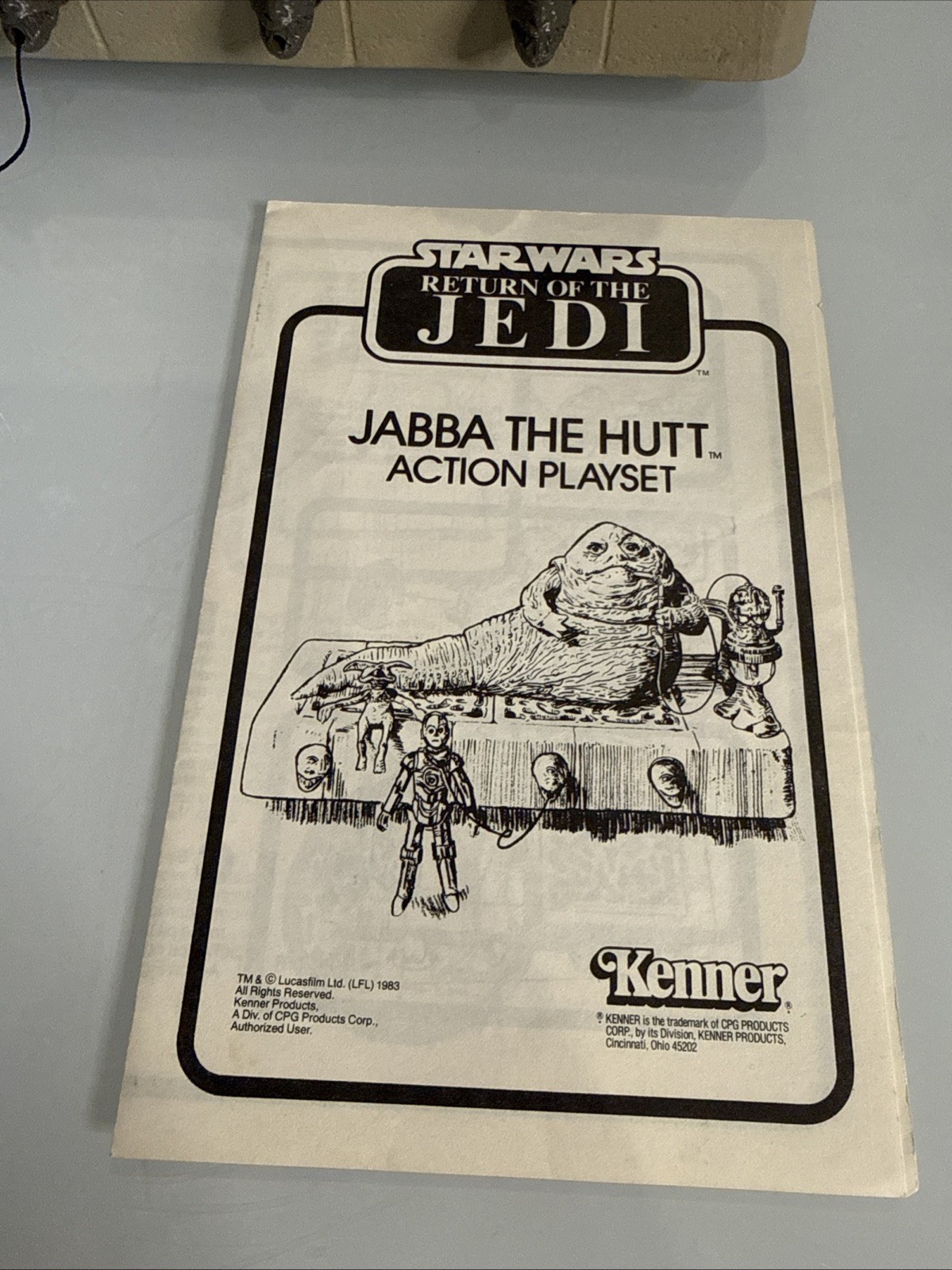 Jabba the Hutt Action Playset sold