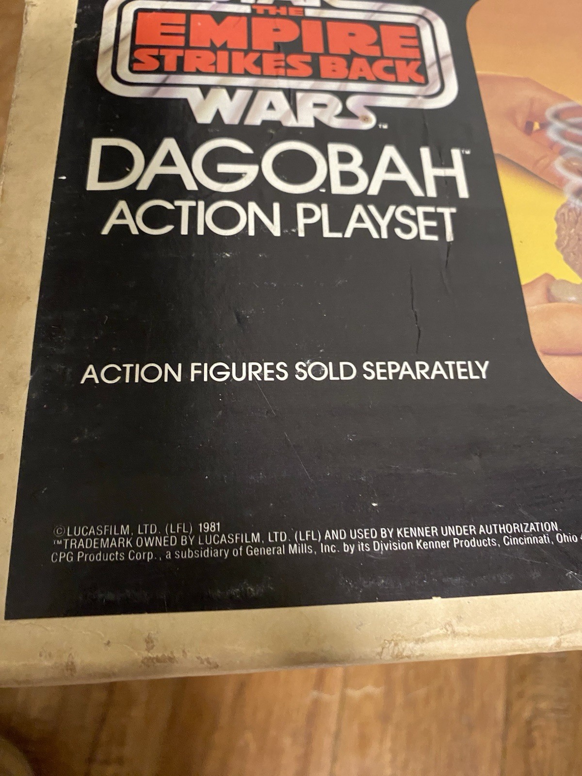 Dagobah Action Playset sold