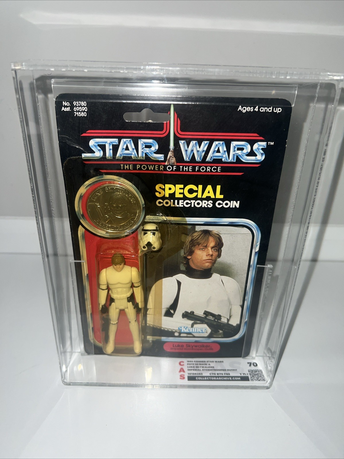 Luke Skywalker (Imperial Stormtrooper Outfit) sold
