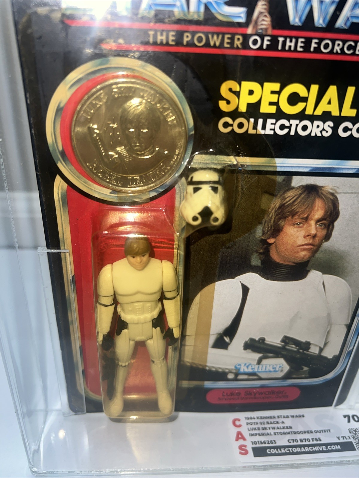 Luke Skywalker (Imperial Stormtrooper Outfit) sold