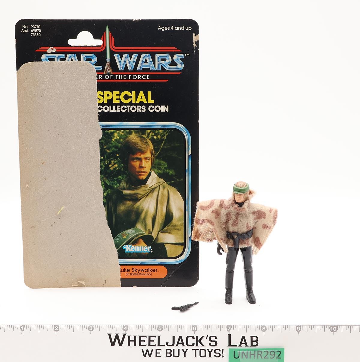 Luke Skywalker (In Battle Poncho) sold