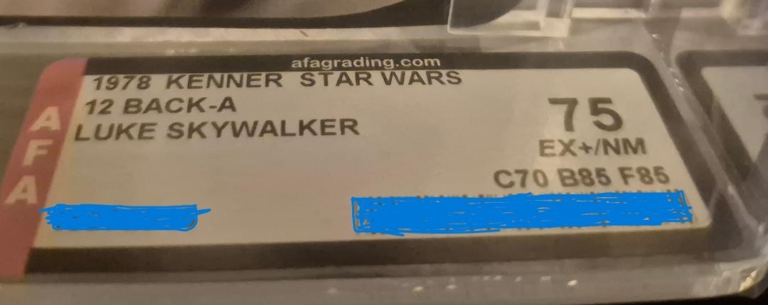 Luke Skywalker sold