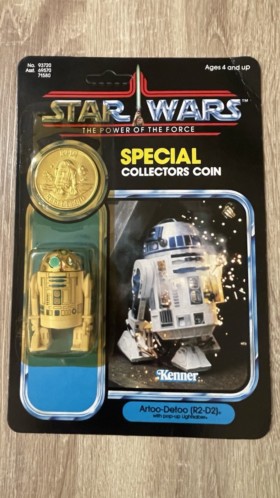 R2-D2 (Artoo-Detoo) with pop-up Lightsaber sold
