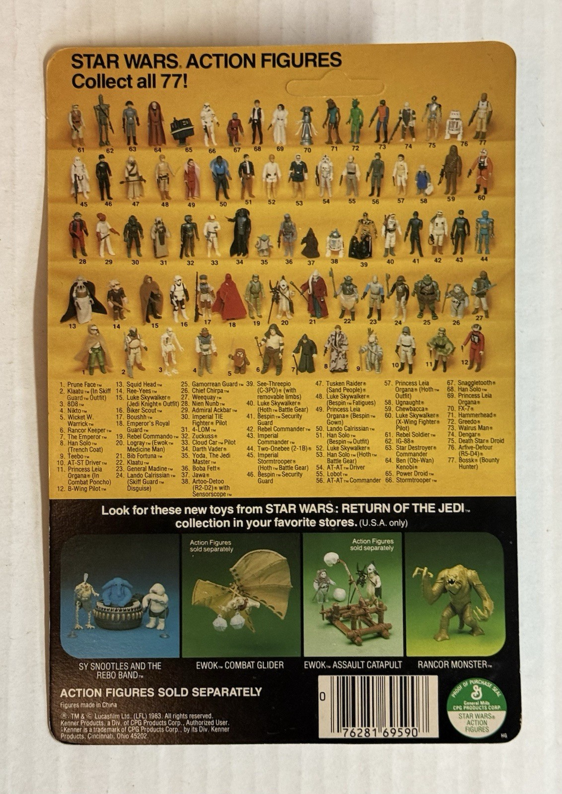 Yoda, The Jedi Master sold