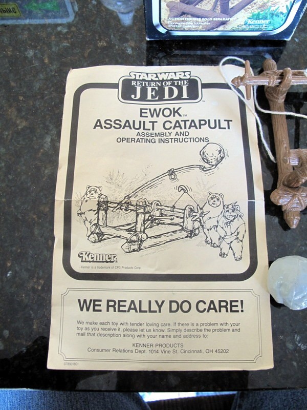 Ewok Assault Catapult sold