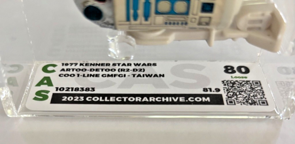 R2-D2 (Artoo-Detoo) sold
