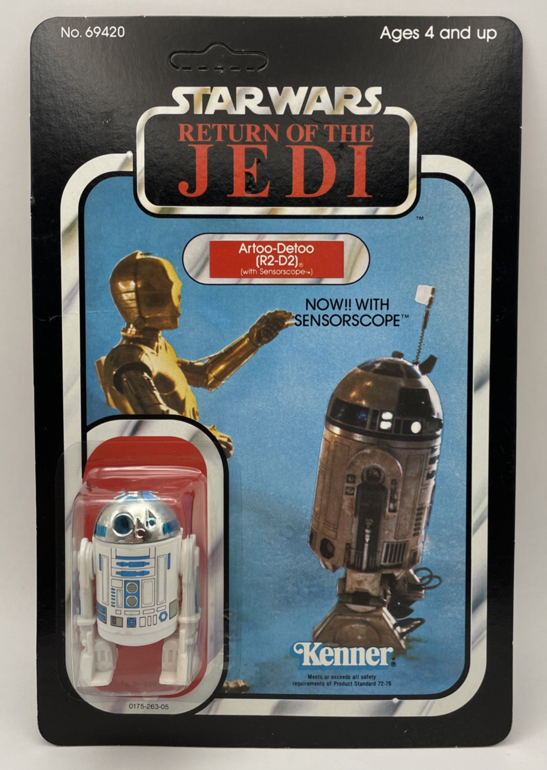 R2-D2 (Artoo-Detoo) (with Sensorscope) sold