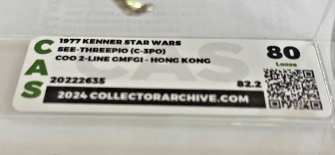 C-3PO (See-Threepio) sold