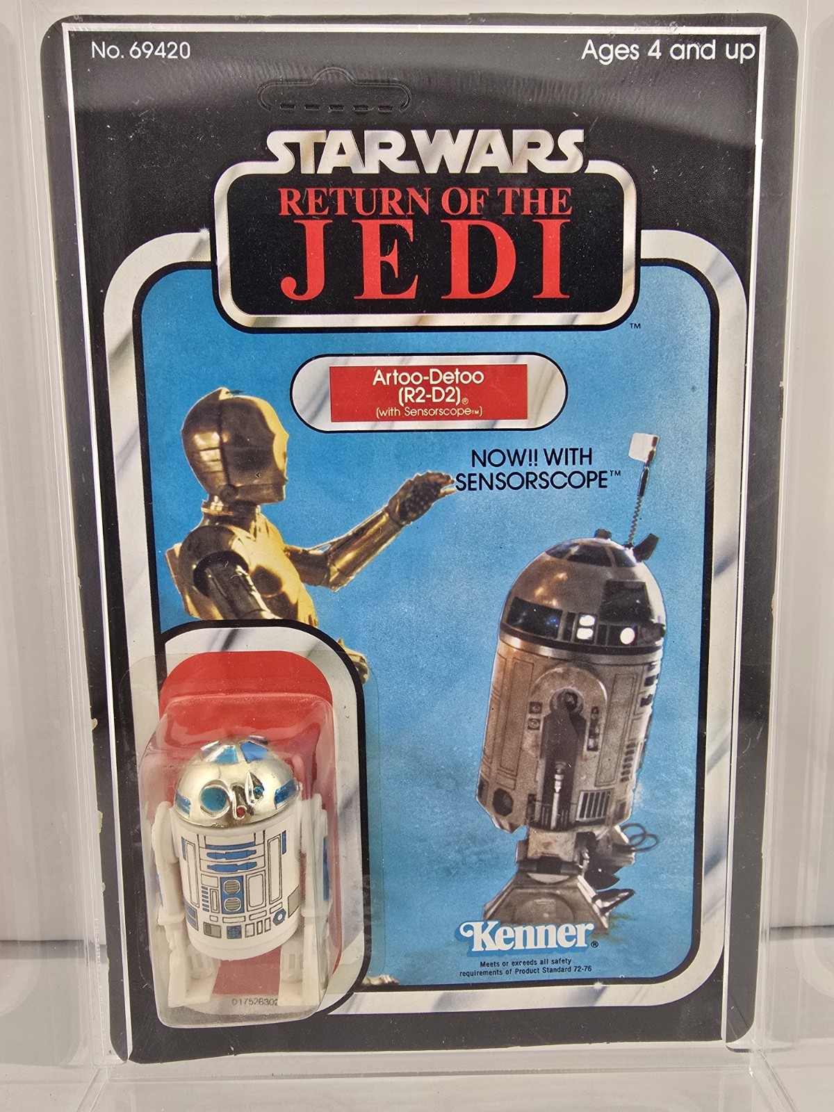 R2-D2 (Artoo-Detoo) (with Sensorscope) sold