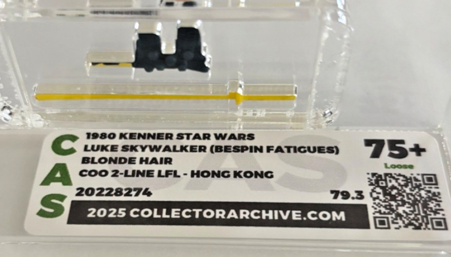 Luke Skywalker (Bespin Fatigues) sold