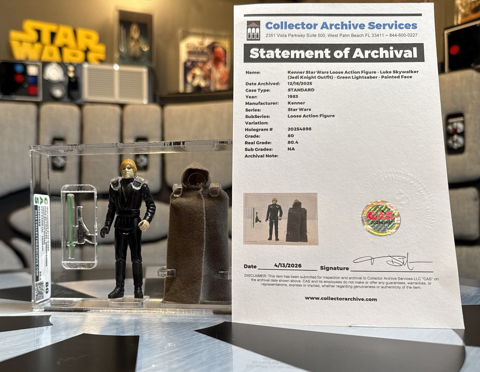 Luke Skywalker (Jedi Knight Outfit) sold