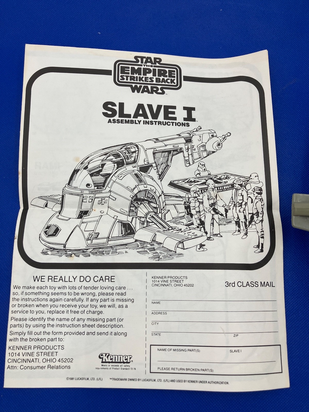 Slave 1 (Boba Fett's Spaceship) sold