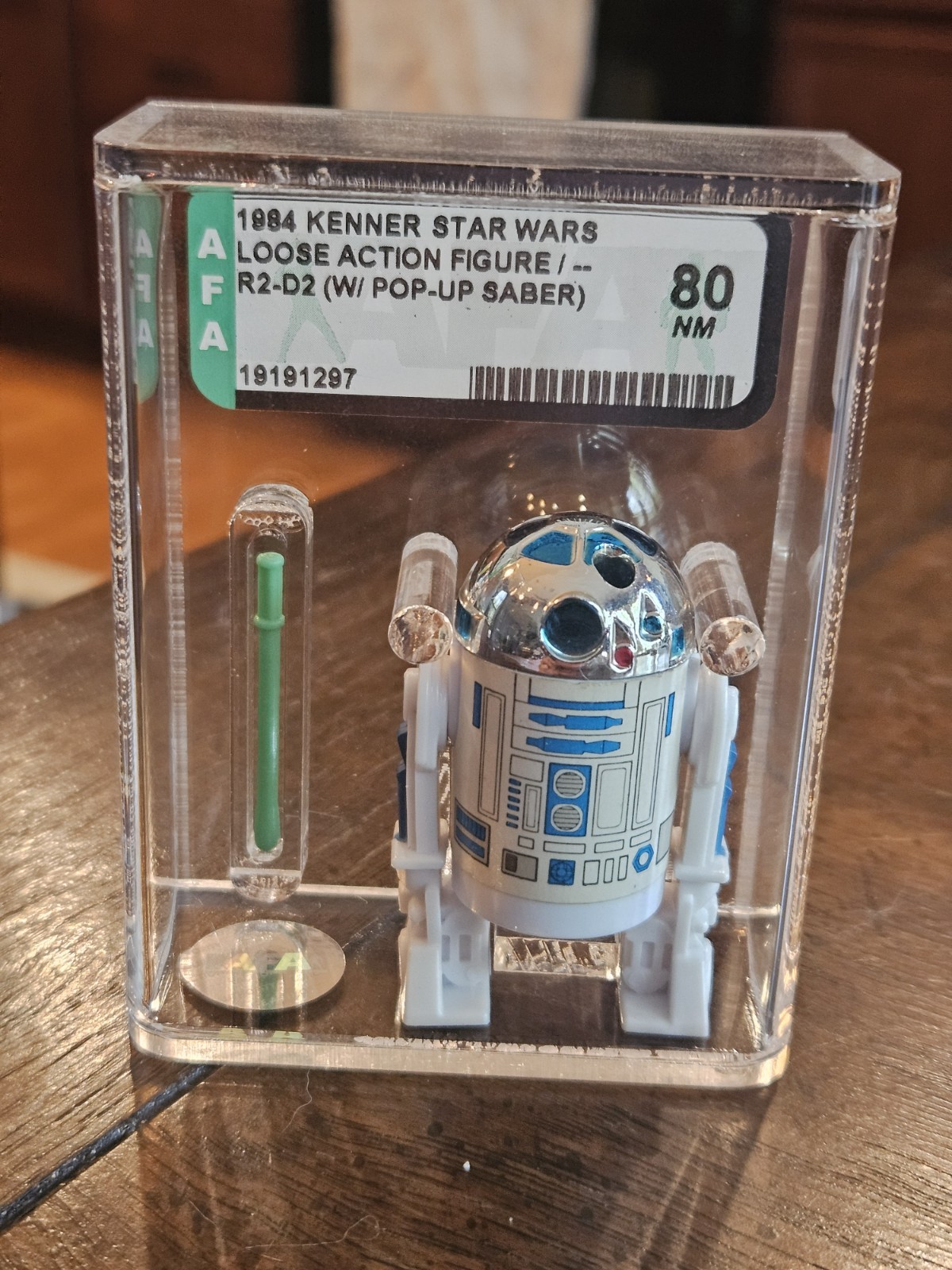 R2-D2 (Artoo-Detoo) with pop-up Lightsaber sold