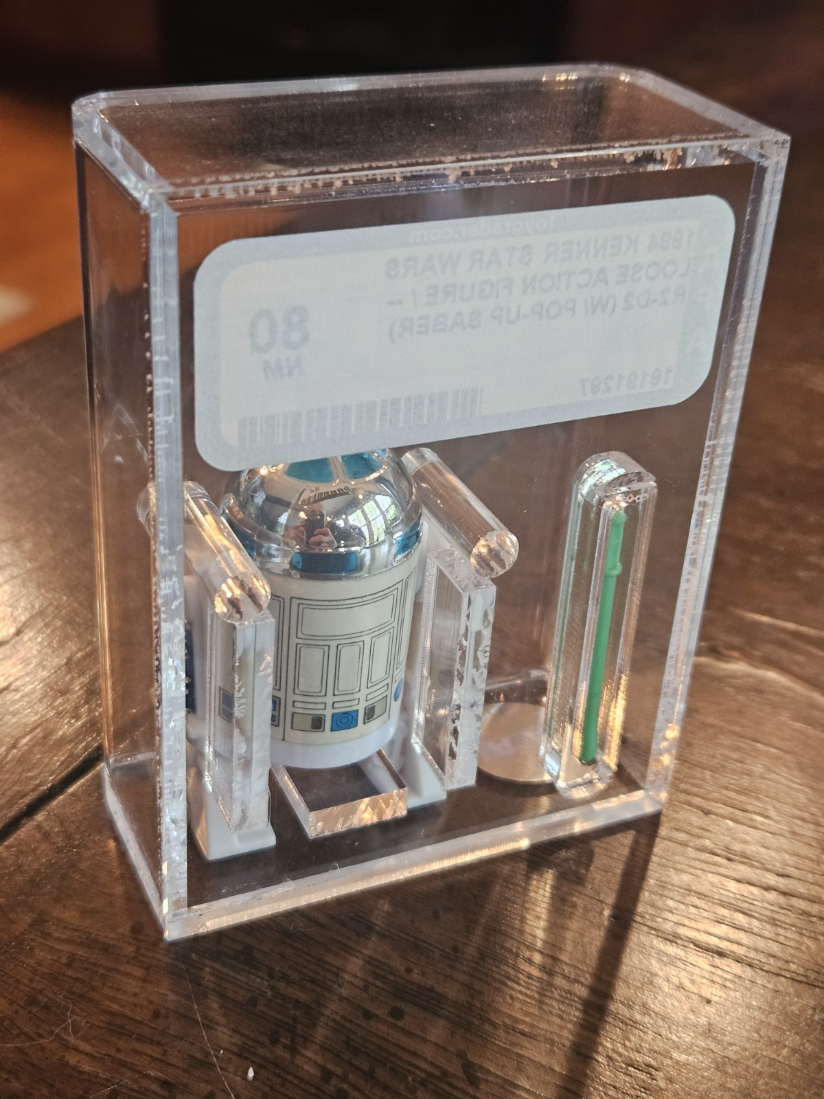 R2-D2 (Artoo-Detoo) with pop-up Lightsaber sold