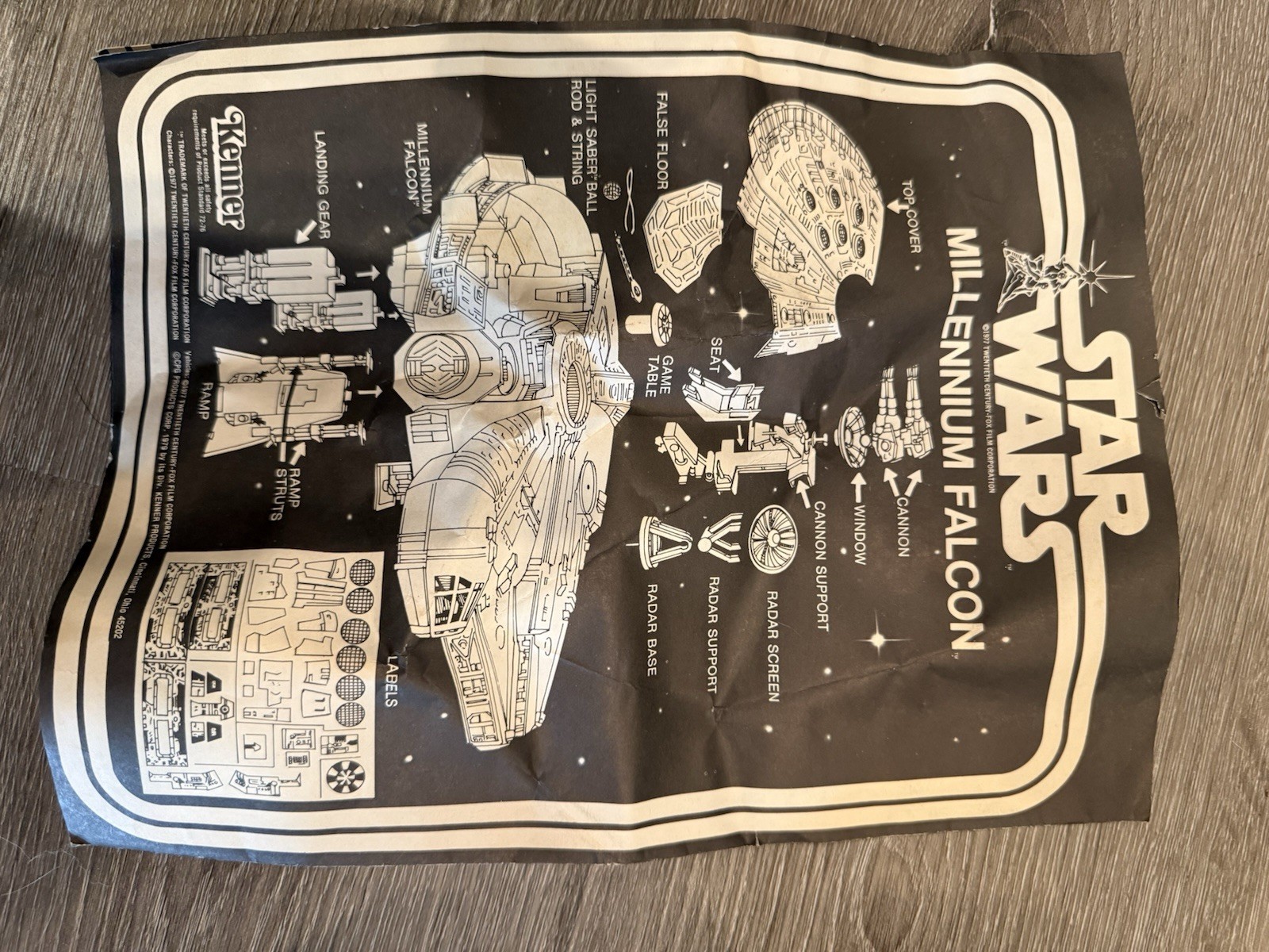 Millennium Falcon sold