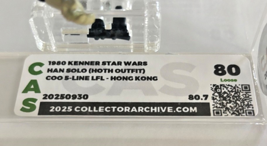 Han Solo (Hoth Battle Gear) sold