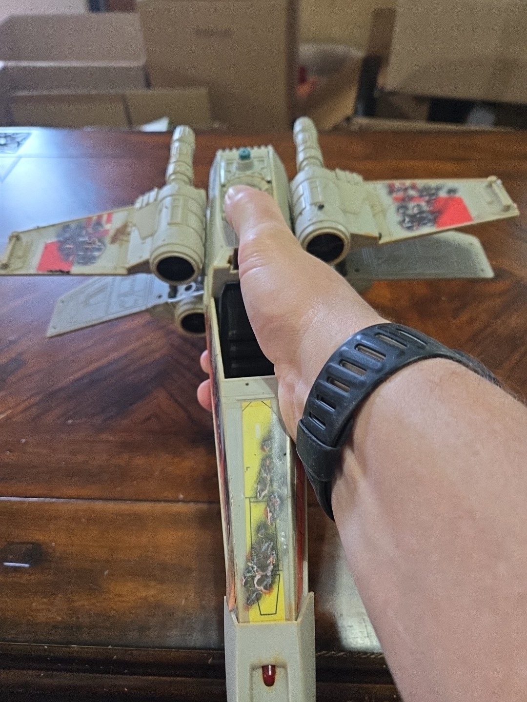 X-Wing Fighter (Battle Damaged) sold