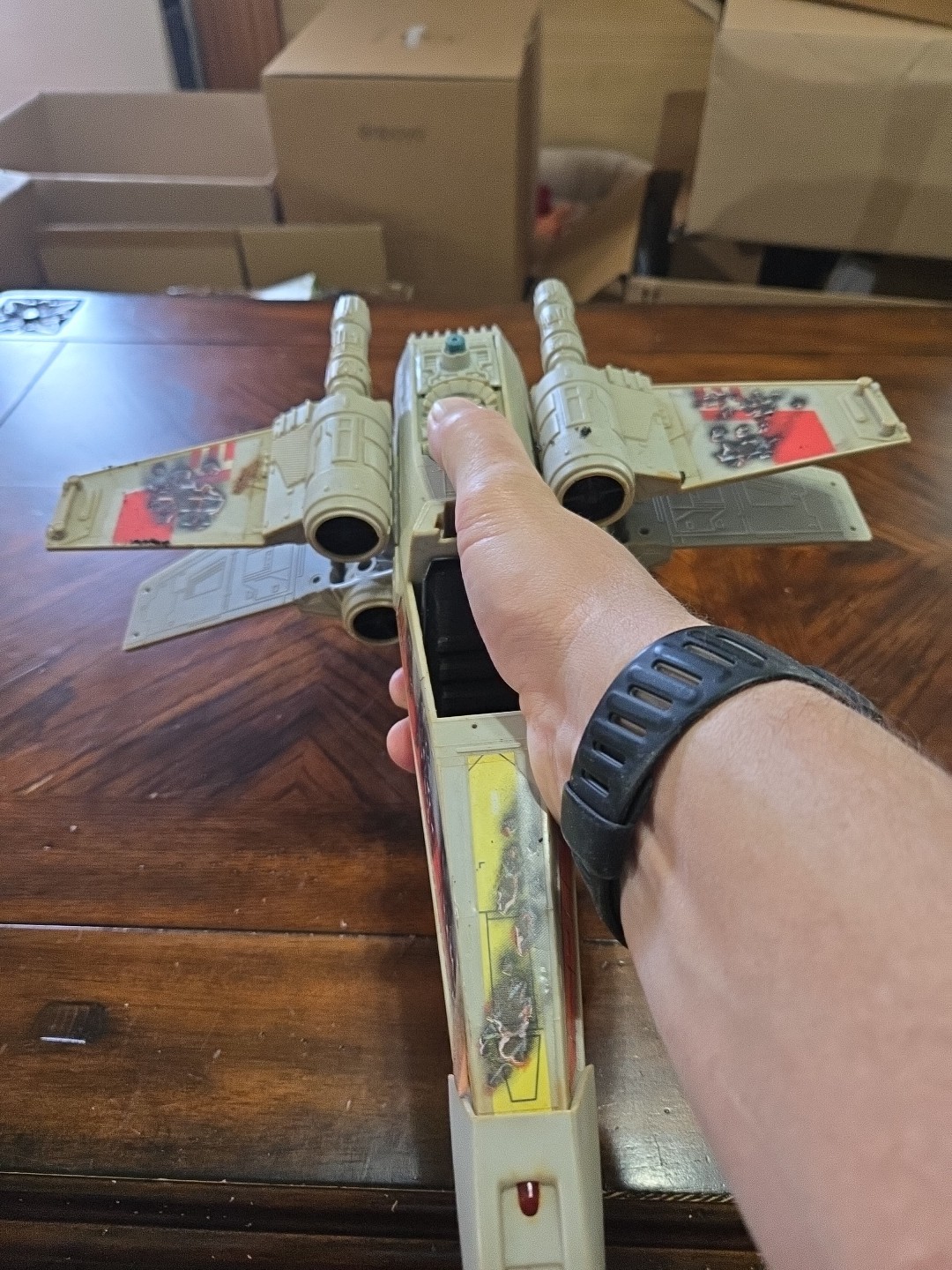 X-Wing Fighter (Battle Damaged) sold