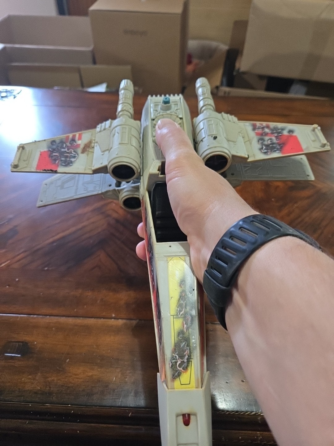 X-Wing Fighter (Battle Damaged) sold