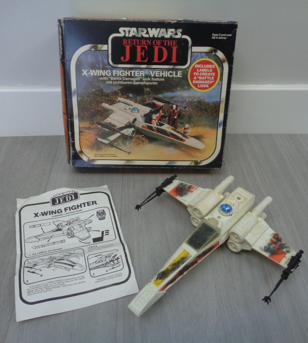 X-Wing Fighter (Battle Damaged) sold
