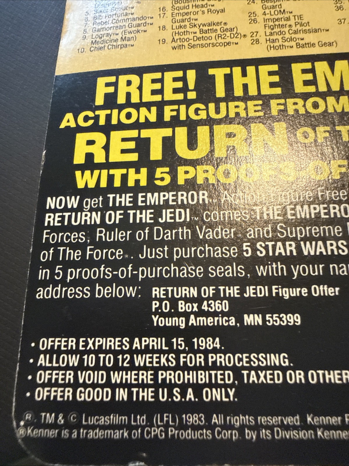 Han Solo sold