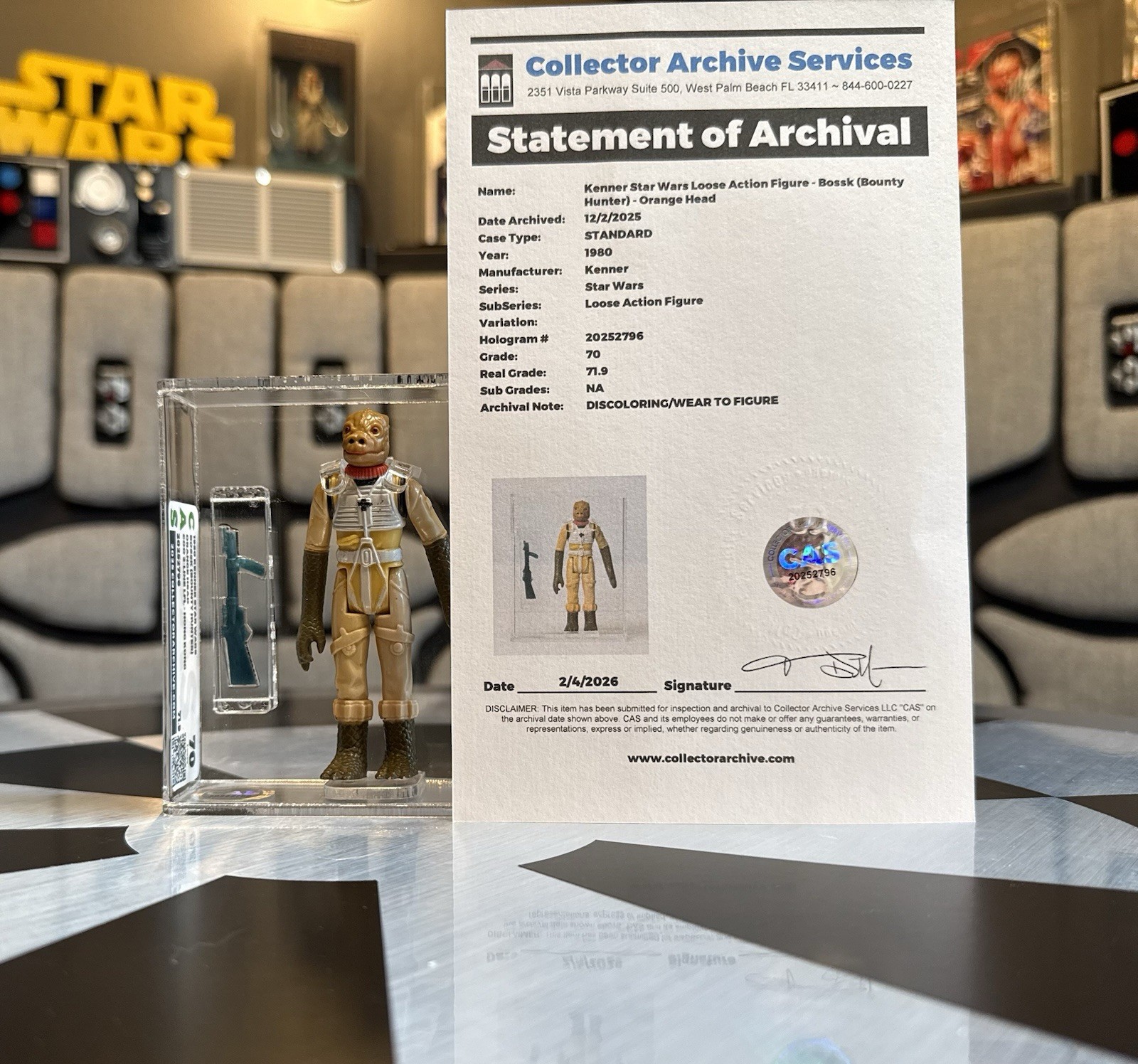 Bossk (Bounty Hunter) sold