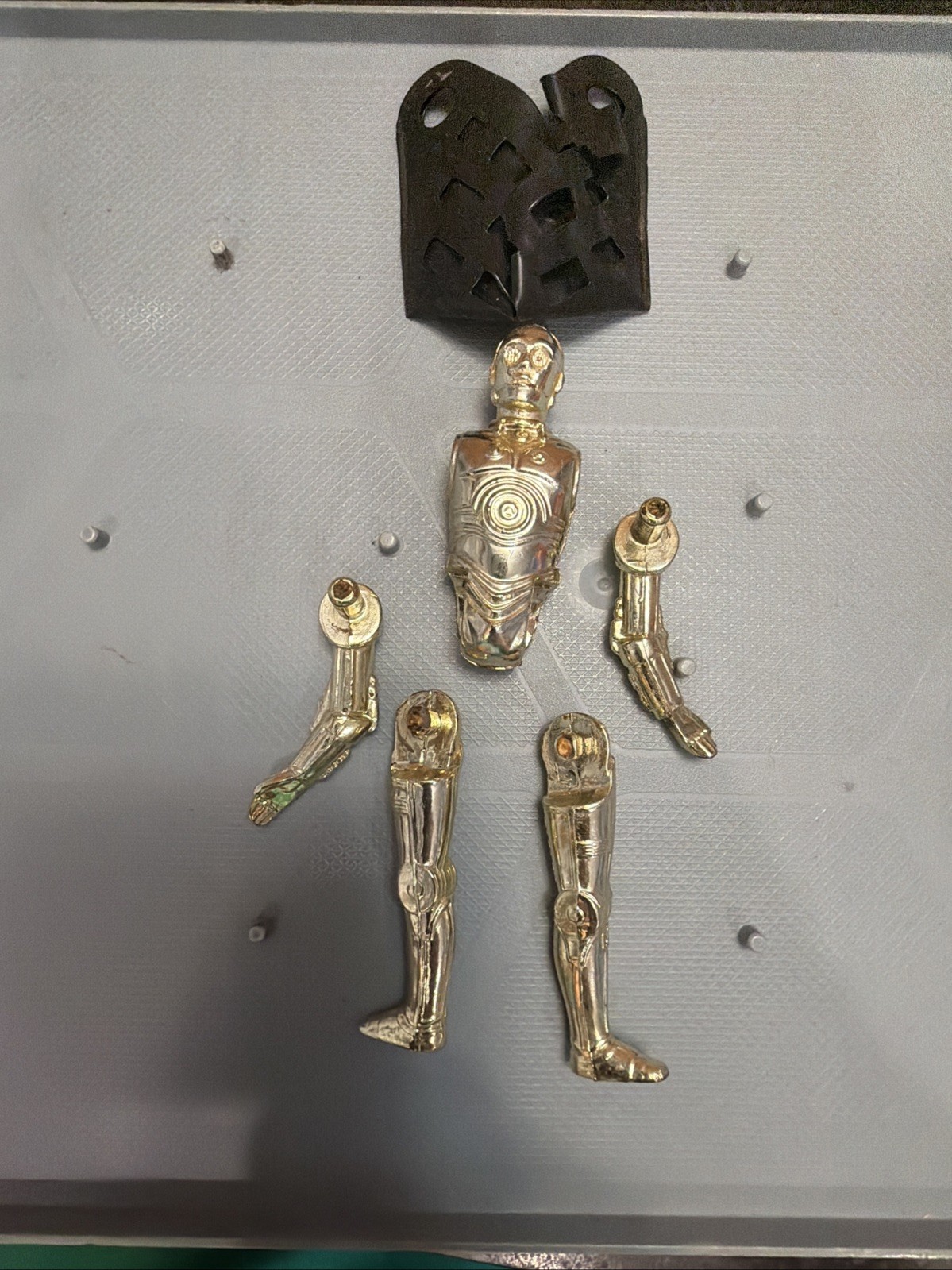 C-3PO (See-Threepio)  with removable limbs sold