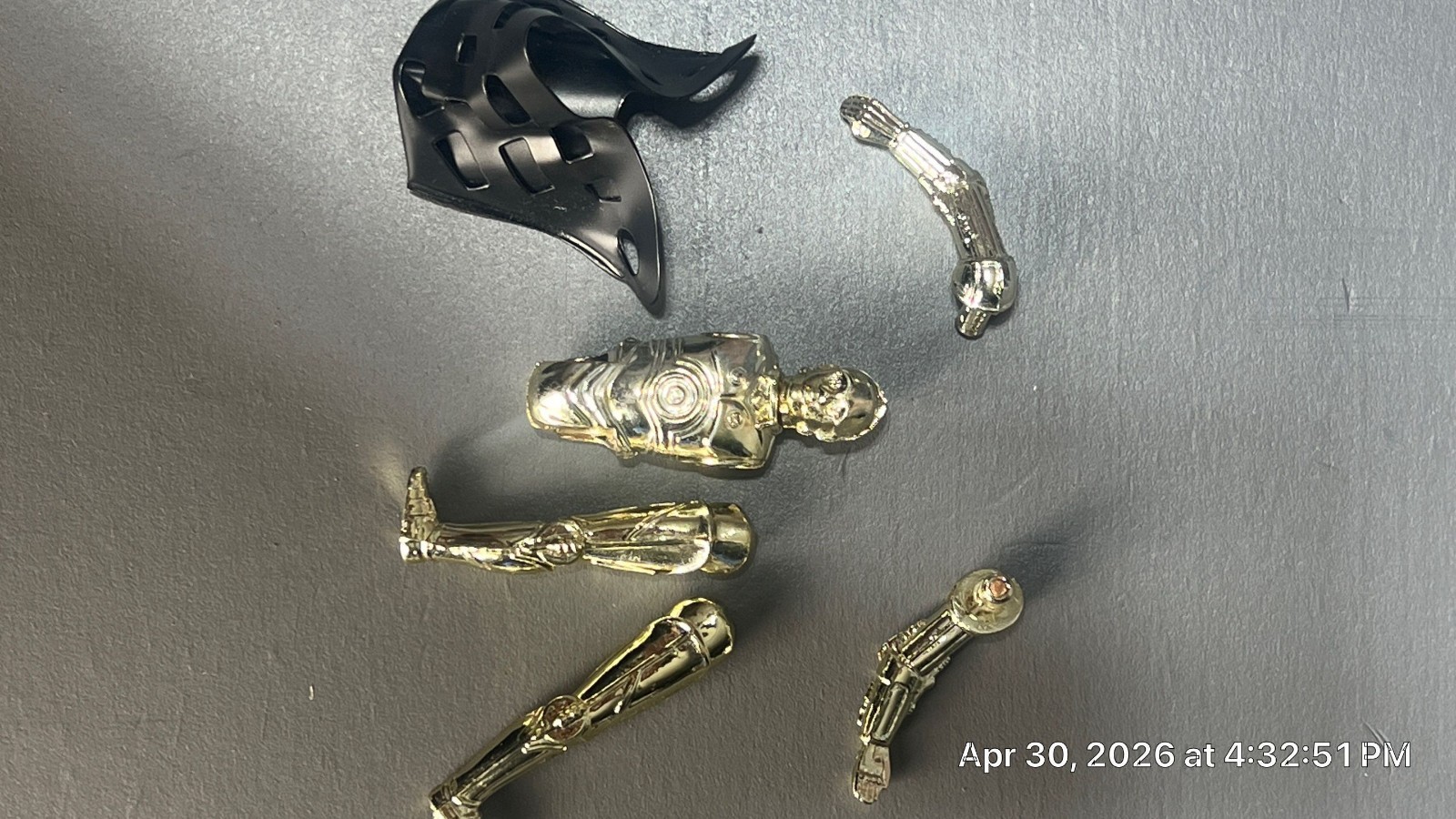 C-3PO (See-Threepio)  with removable limbs sold