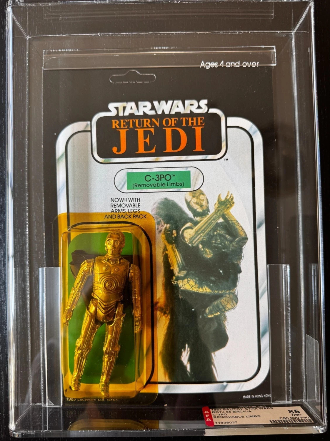 C-3PO (See-Threepio)  with removable limbs sold