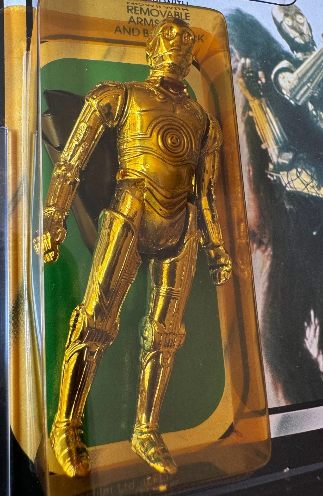 C-3PO (See-Threepio)  with removable limbs sold