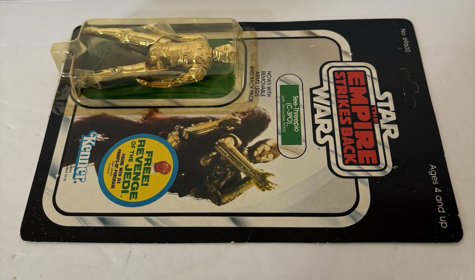 C-3PO (See-Threepio)  with removable limbs sold