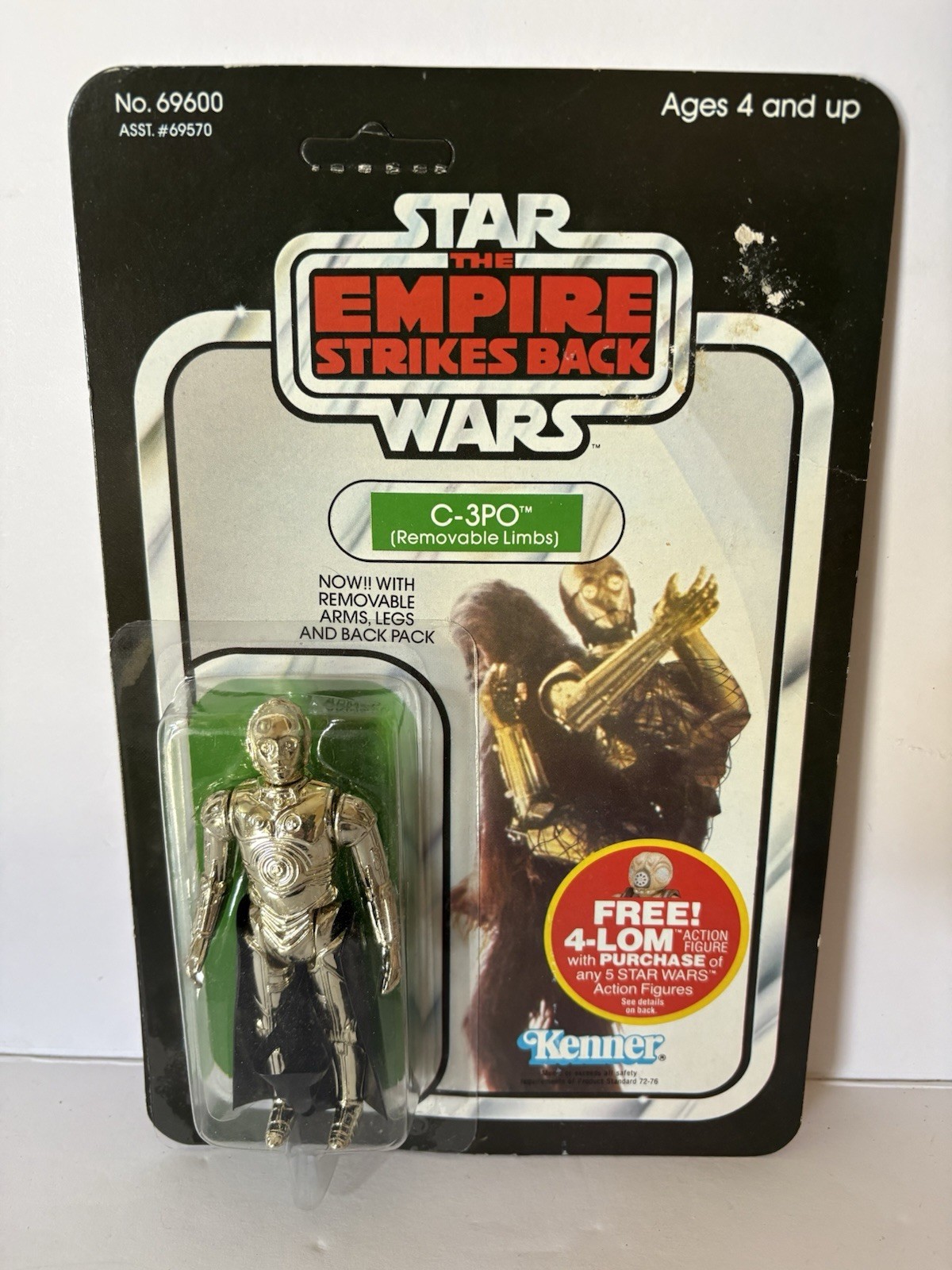C-3PO (See-Threepio)  with removable limbs sold